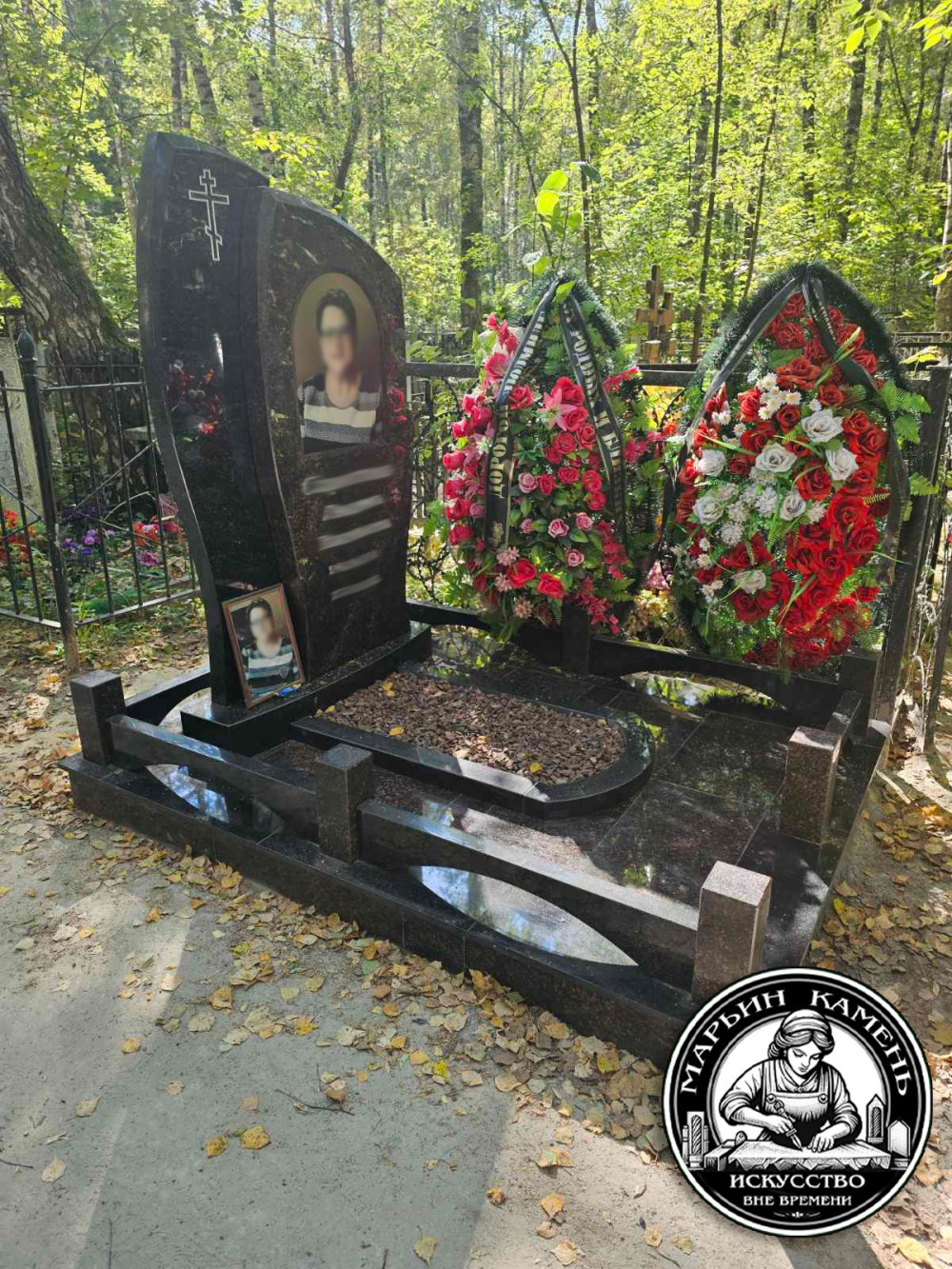 Blagoustrojstvo-mogil-s-pamyatnikami